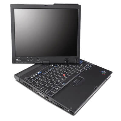 На ноутбуке Lenovo ThinkPad X61 Tablet мигает экран